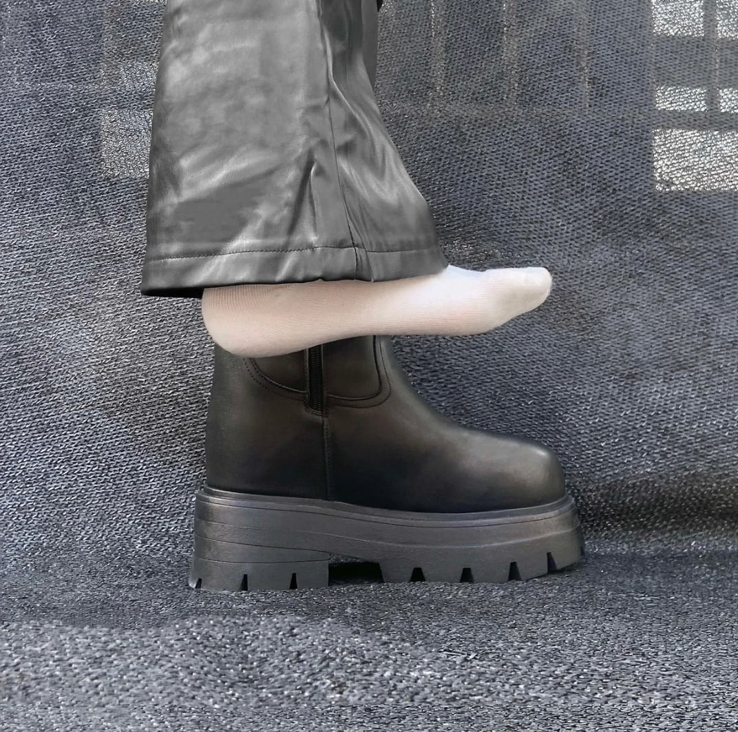 22番【16.5cm 数量限定】カスタムヒールアップロングブーツ—ヒール