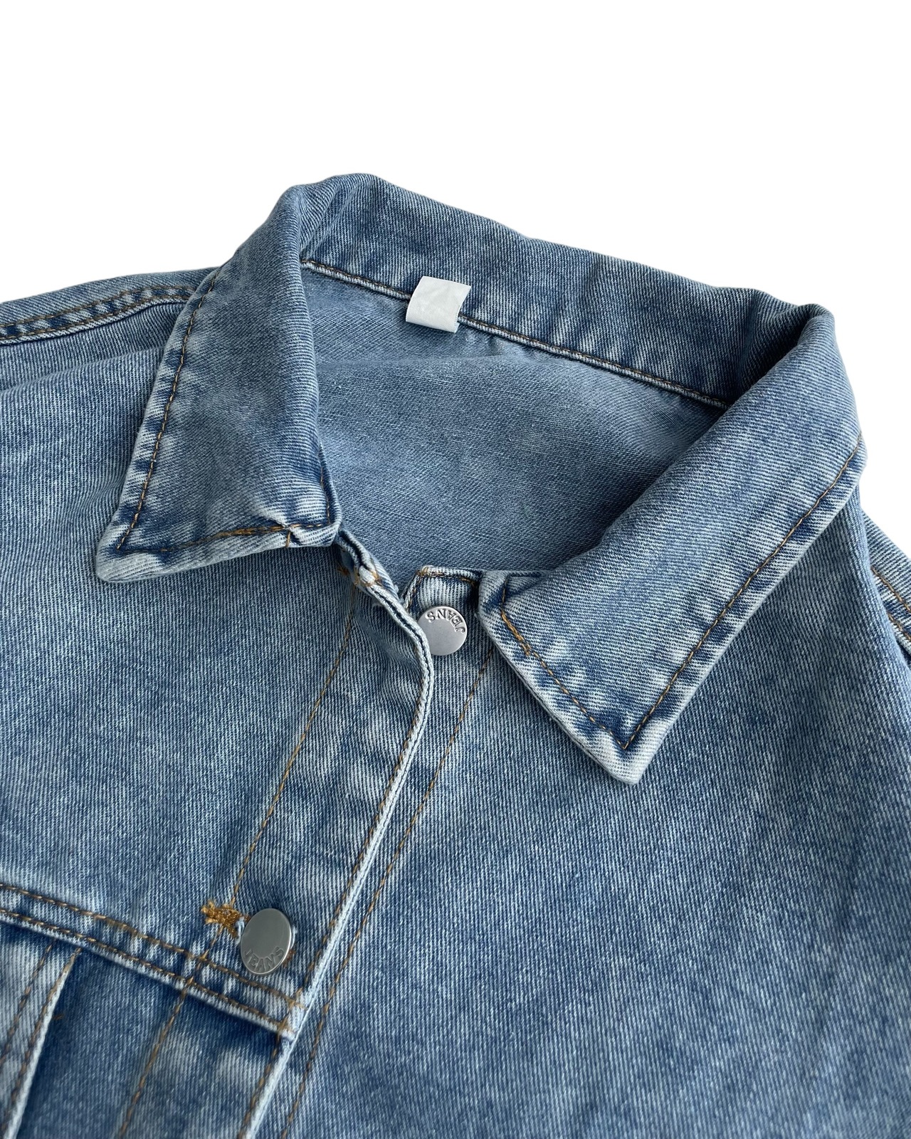 calm over sized  washed denim Jacket