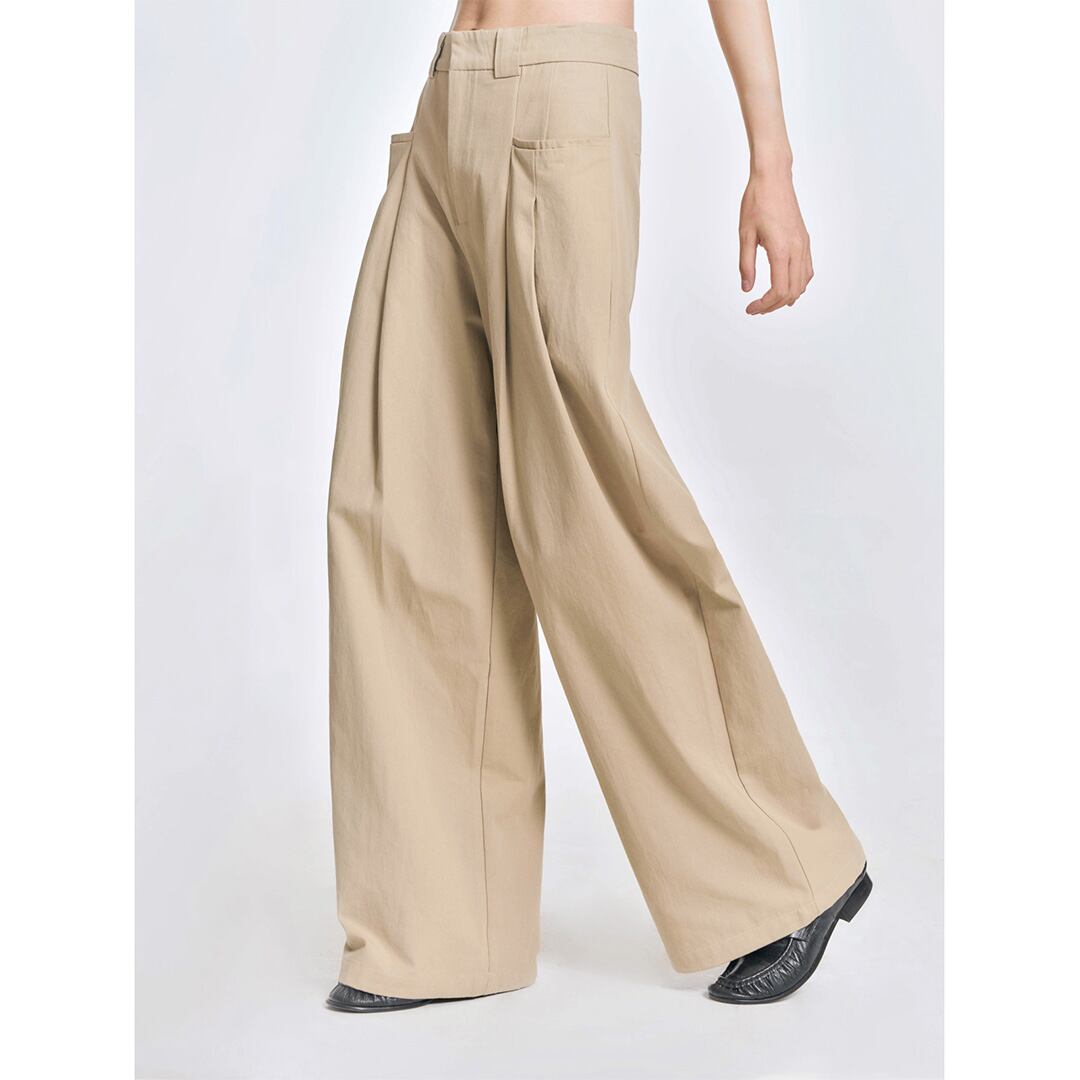 カジュアルトーンワイドパンツ K0318