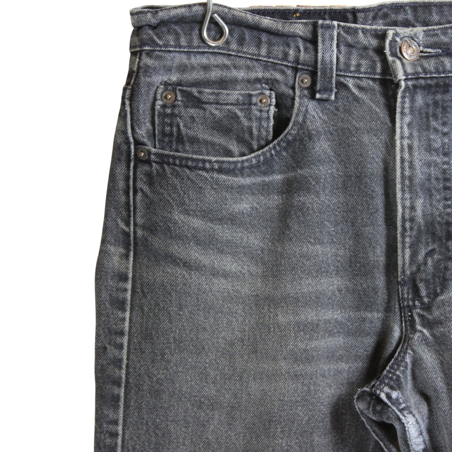 90s Levi's 505 Black Denim Pants 90年代 リーバイス 505 後染め