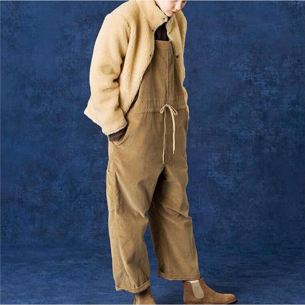 ARMEN(アーメン) CORDUROY WASHED SALOPETTE | AUTHENTIC Life Store