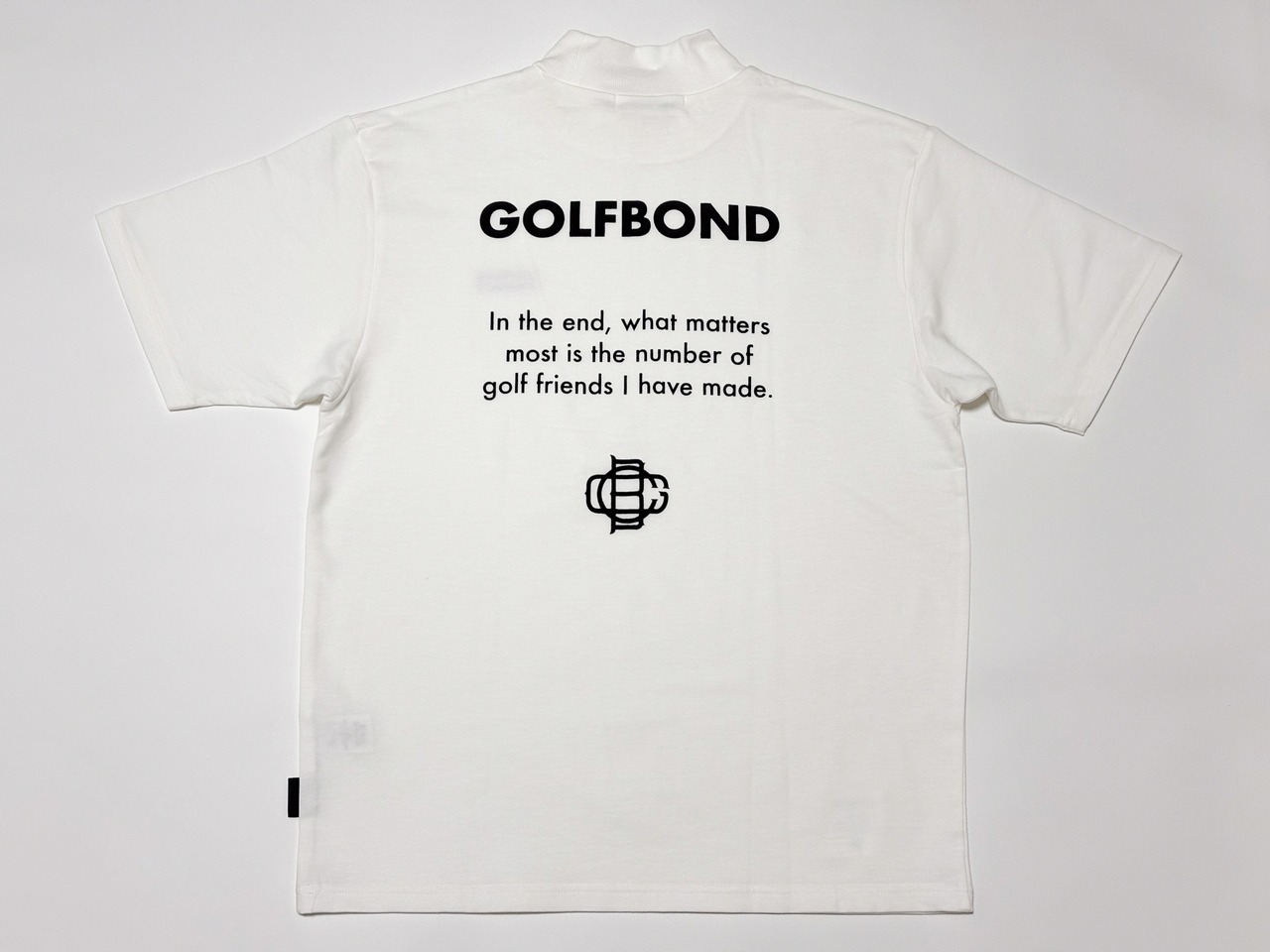 IN THE END MOCK NECK WHITE