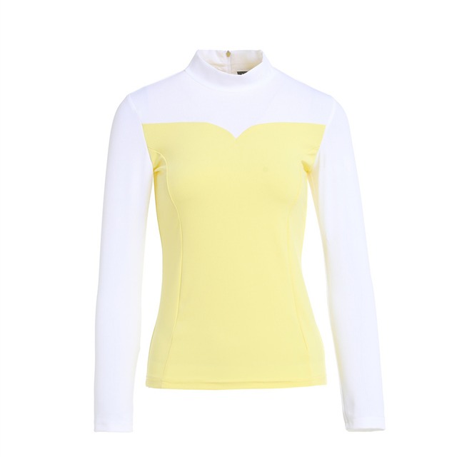 バイカラー　長袖トップス　おしゃれ