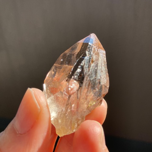 ネパール・ガネッシュヒマール産　ティプリン鉱区　水晶ポイント②