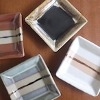 益子焼 健一窯 四角皿 Mashiko-yaki Square plate #157