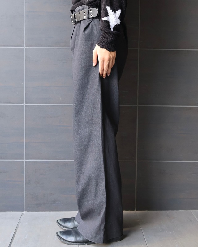 cotton wide slacks