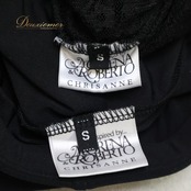 社交ダンス 衣装 CHRISANNE クリスアン MORENA モレナ イングランド製 ツーピース セットアップ 上下セット スタンダード ブラック系 黒 レース フリル 上品 パーティ 発表会 レッスン 高級感 エレガント