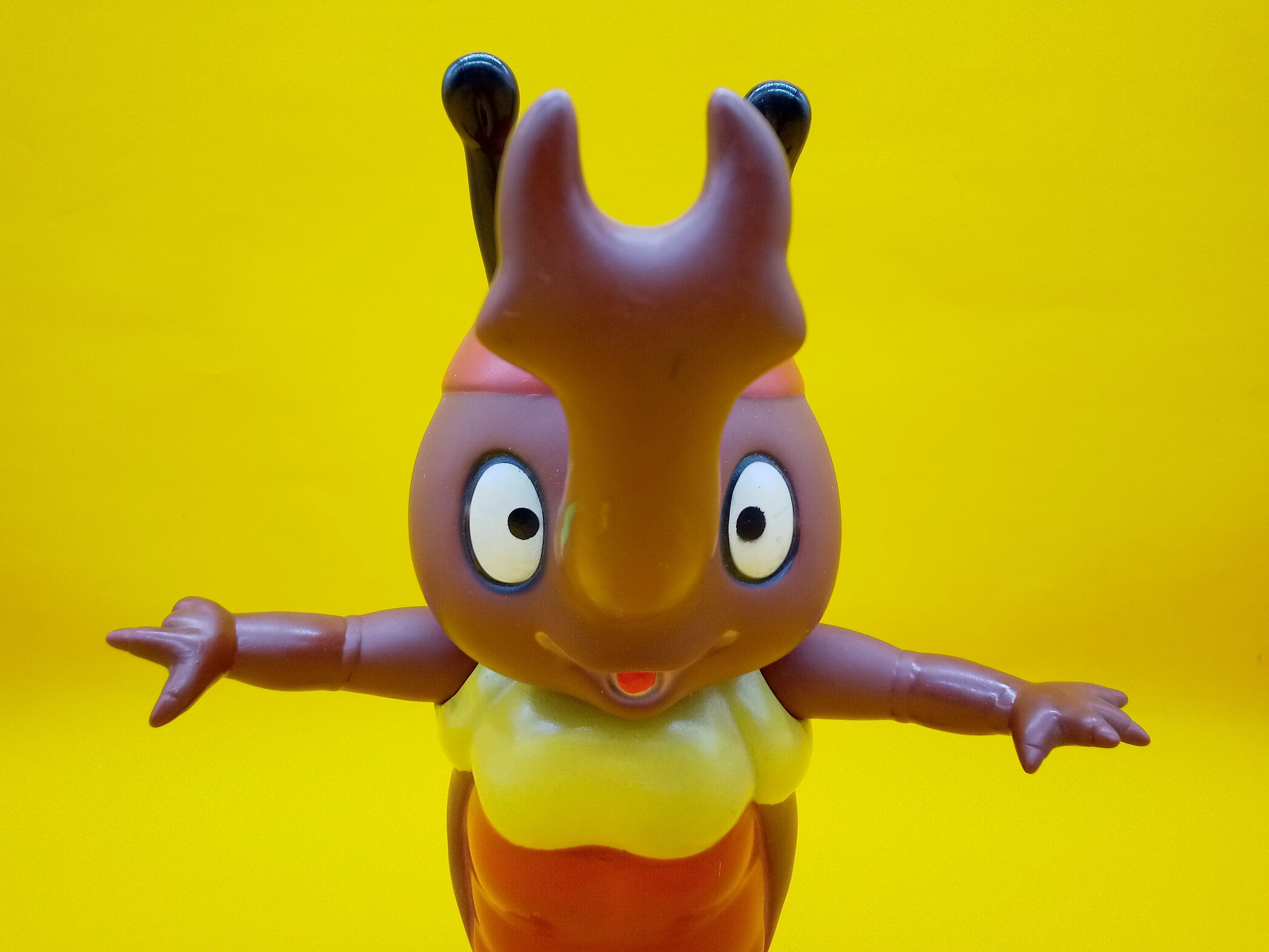 中嶋製作所 みなしごハッチ カブトムシ王子 ソフビ【94396747 