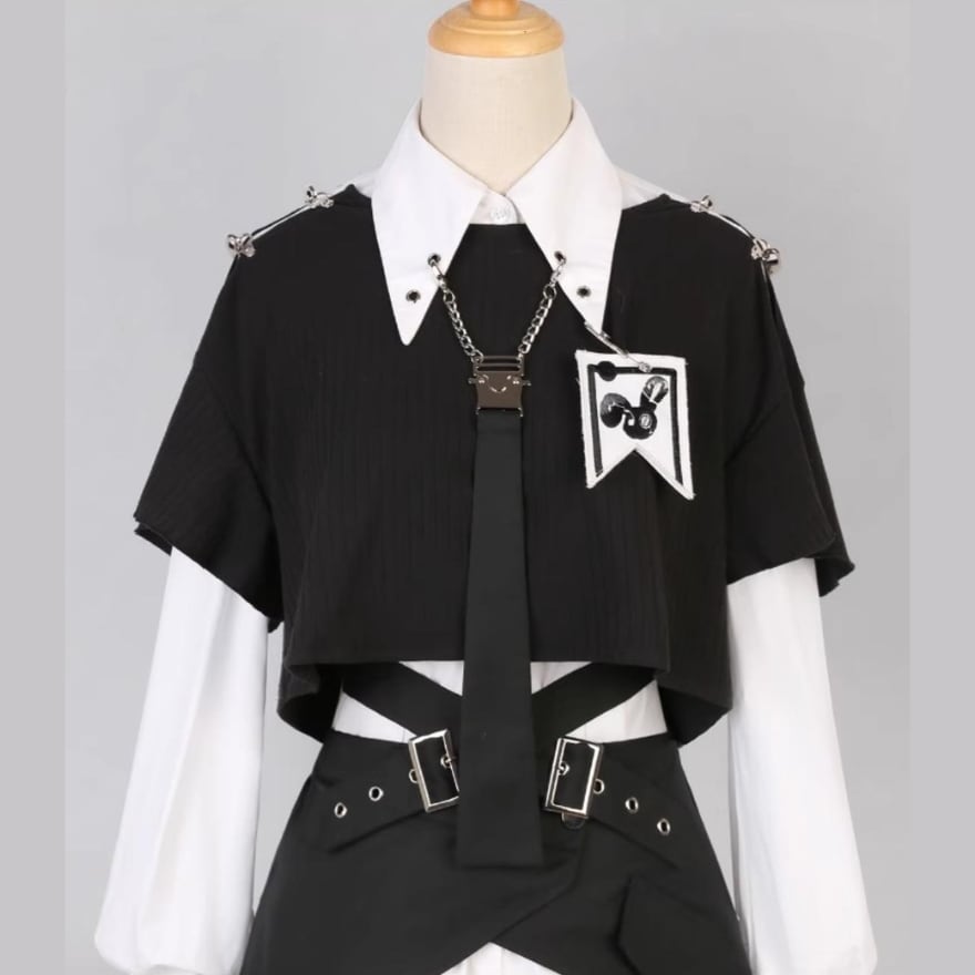 SEASONZ サイバーパンク ダークゴシック 4点セット トップス スカート