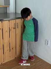 【取寄】A MORE カラーキューブTシャツ|秋服|韓国子供服|26/AT