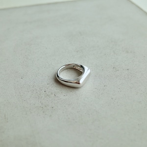 (MENS SIZE) Matt Rectangle Ring [WM-RG056]