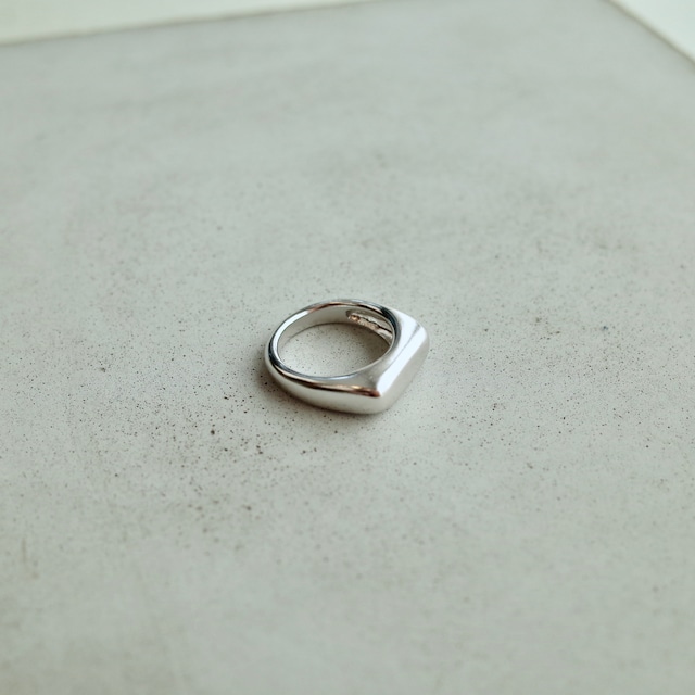 (MENS SIZE) Matt Rectangle Ring [WM-RG056]