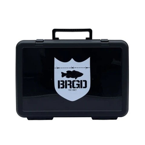 BASS BRIGADE TACKLE BOX - BLACK