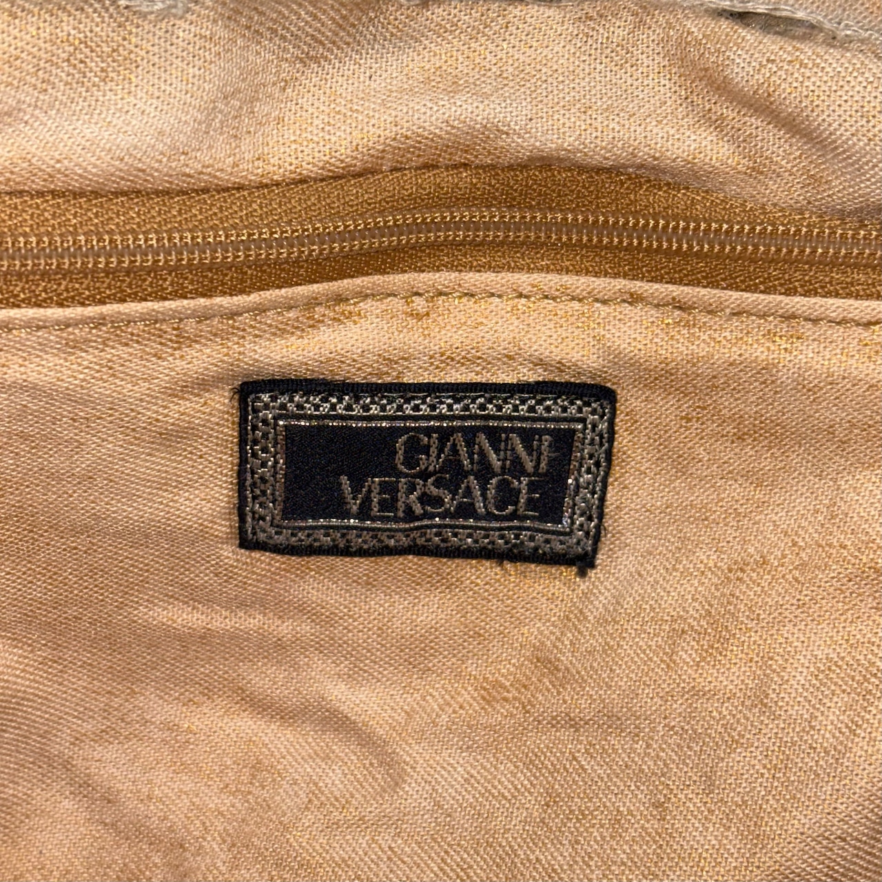 vintage GIANNI VERSACE pvc tote bag