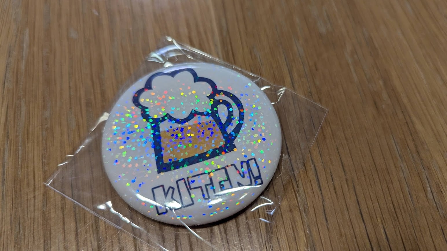 ラメ缶バッジ | スポーツ居酒屋KITEN!SHOP