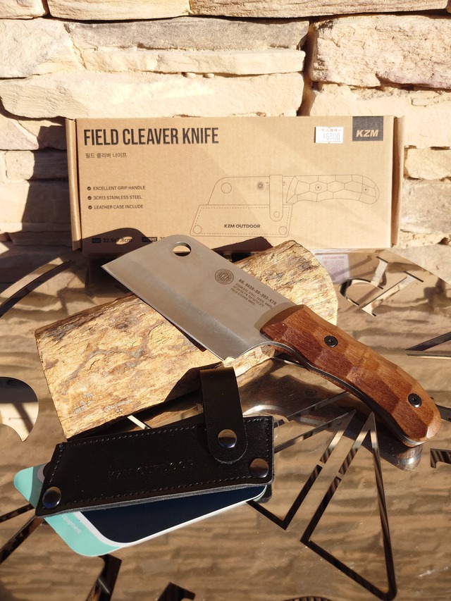 【KZM カズミ】フィールドクリーバーナイフ