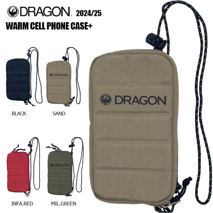 24-25 DRAGON ドラゴン WARM CELL PHONE CASE+ ウォーム セレフォン