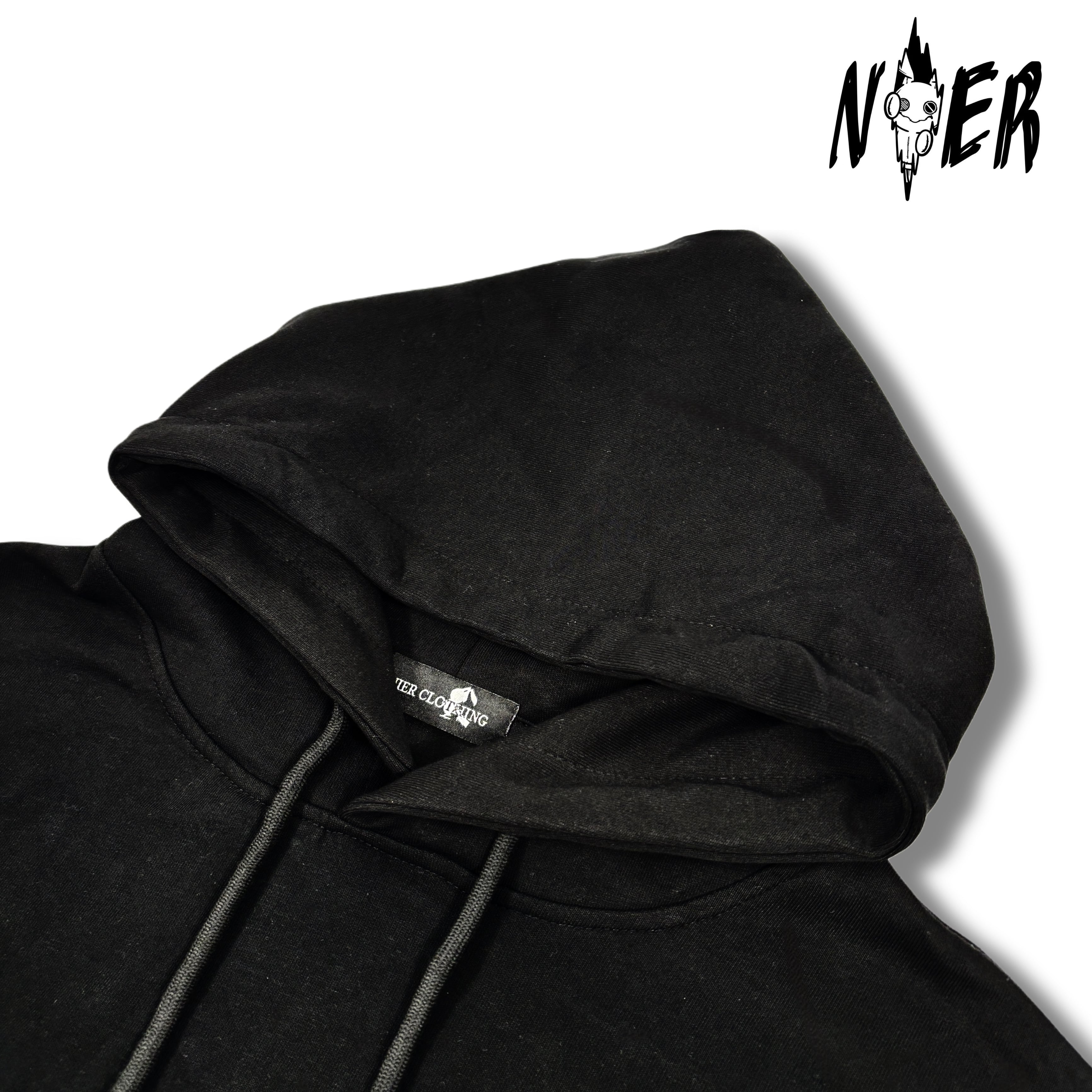 ZIP SLEEVE 3WAY HOODIE【ART LOGO】 | NIER CLOTHING