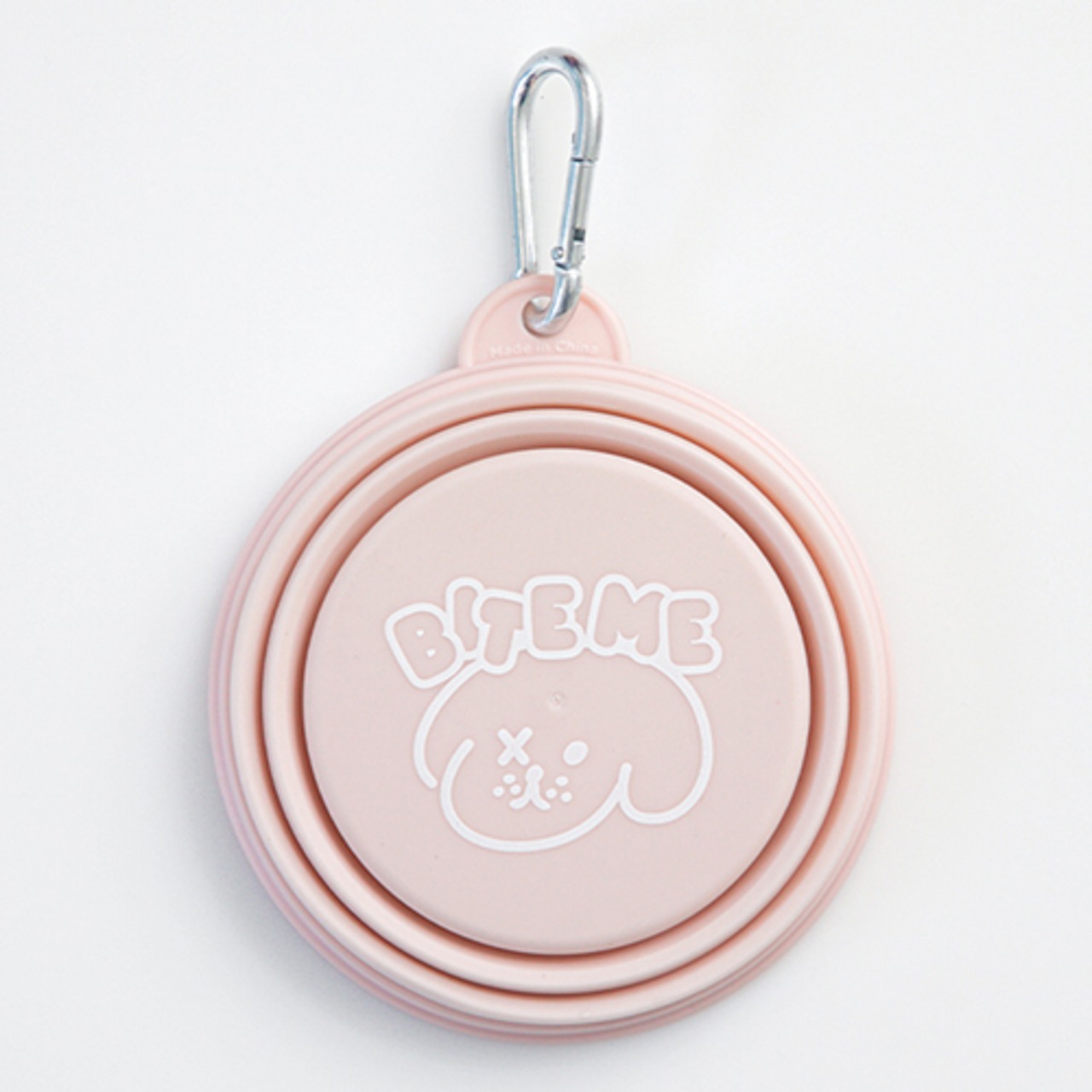 バイトミー 携帯用折りたたみボウル パステル・画像2