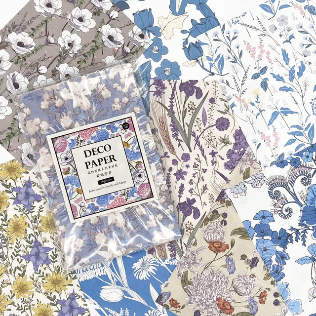 フラワーデザインペーパー③ <P43>