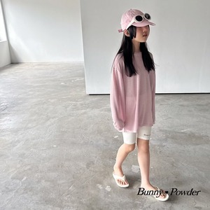[Bunny Powder] Loose striped tee (2XL/3XL/4XL) / [버니파우더] 루즈단가라티 (2XL/3XL/4XL)