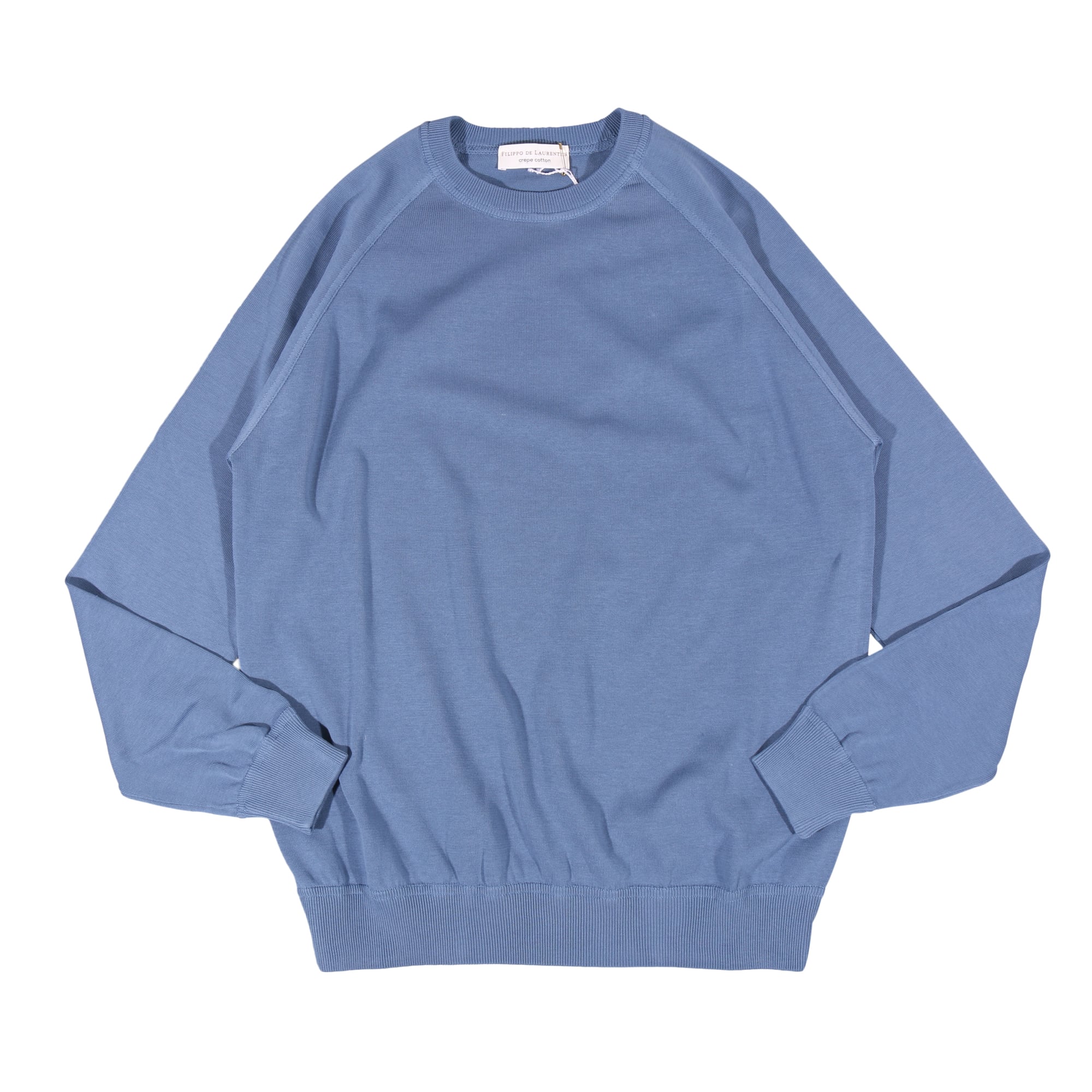 国内発送 FILIPPO DE LAURENTIIS Uネック長袖Tシャツ 54 FILIPPO DE LAURENTIIS(フィリッポ デ ラウレンティス) U