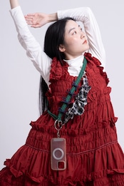 3way tartan strap Green