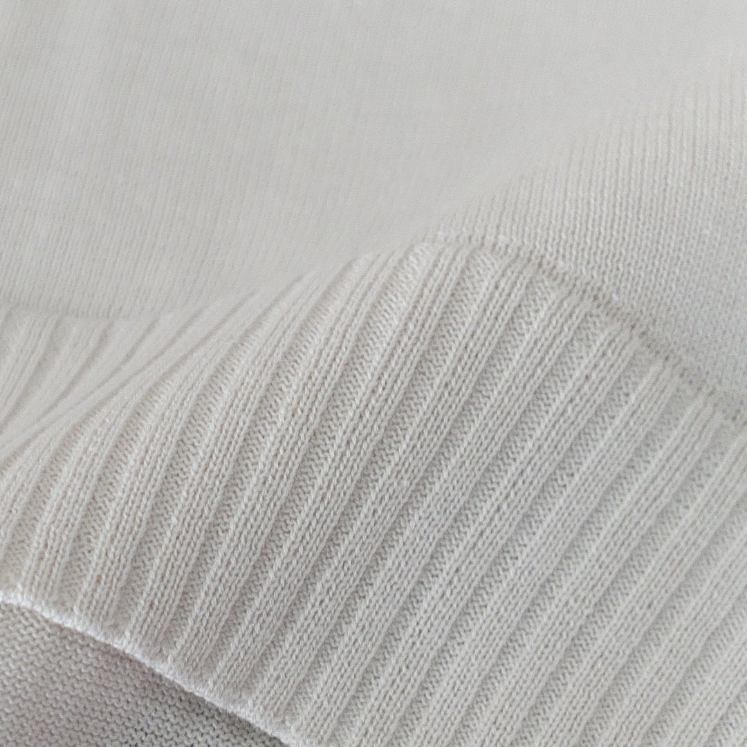 atelier naruse アトリエナルセ コットンシルクドルマンニット・ライトベージュ