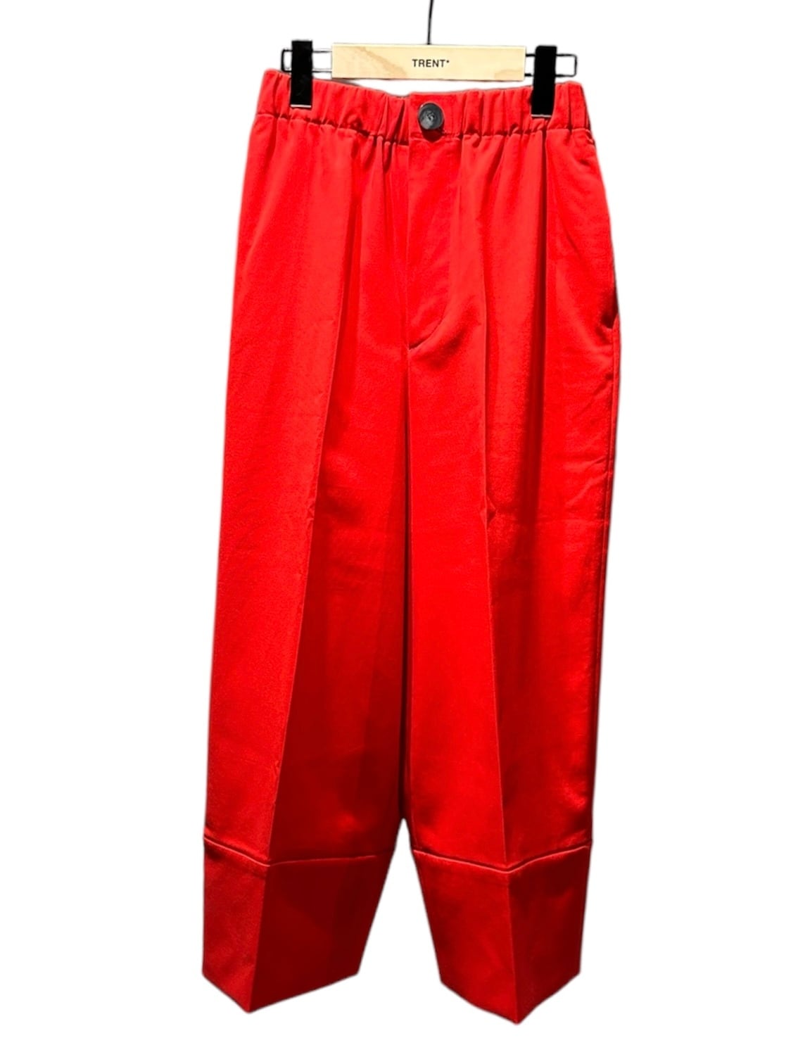 24AW】ENFOLD エンフォルド / CROPPED WIDE-TROUSERS | TRENT 