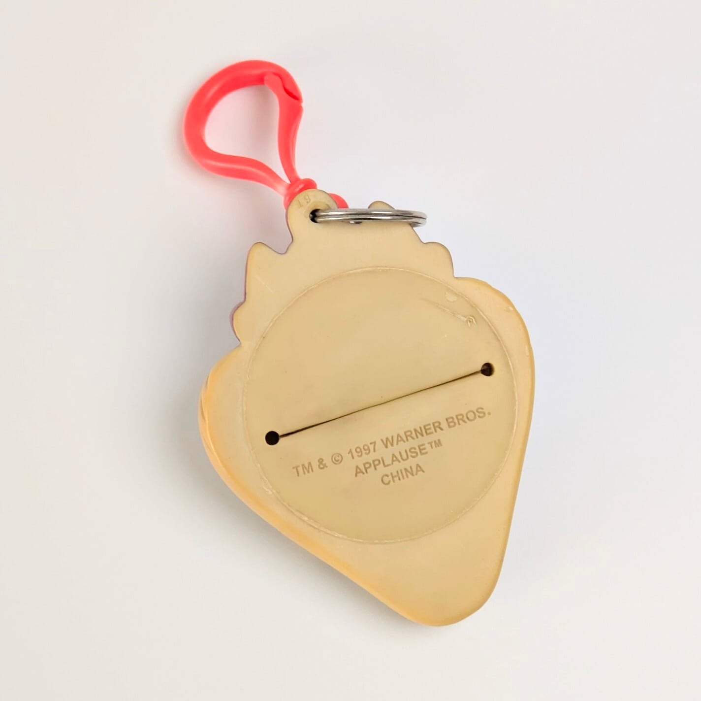 ☆VINTAGE 1997☆【 Looney Tunes ( ルーニーテューンズ ) 】 タズマニアンデビル / TAZ / ソフビコインケースキーホルダー / 小銭入れ〚アメリカン雑貨 アメトイ〛