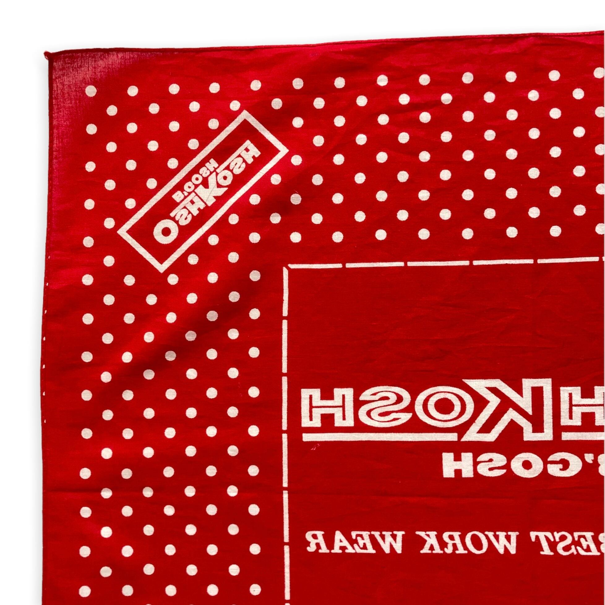 80's〜90's OshKosh B'Gosh Dot Bandana | chillrobe