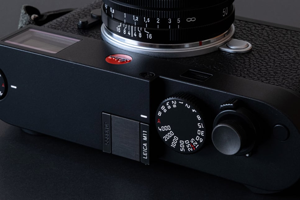 ホットシューカバー M ブラック（黒染め）【 for Leica M10/11