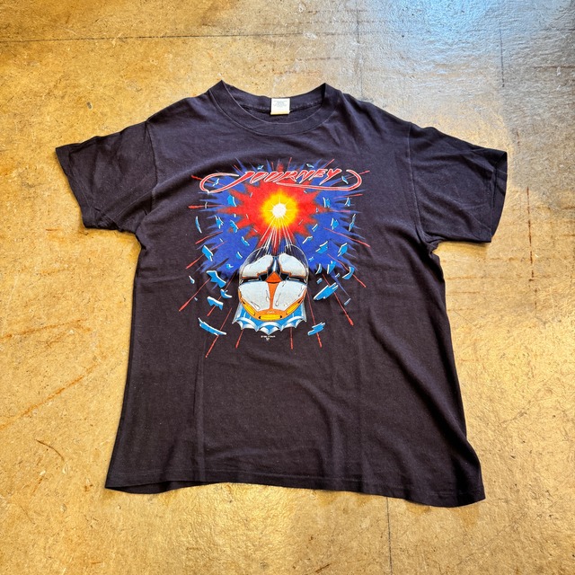 ④JOURNEY ESCAPE TOUR TEE L 1980'S OLD