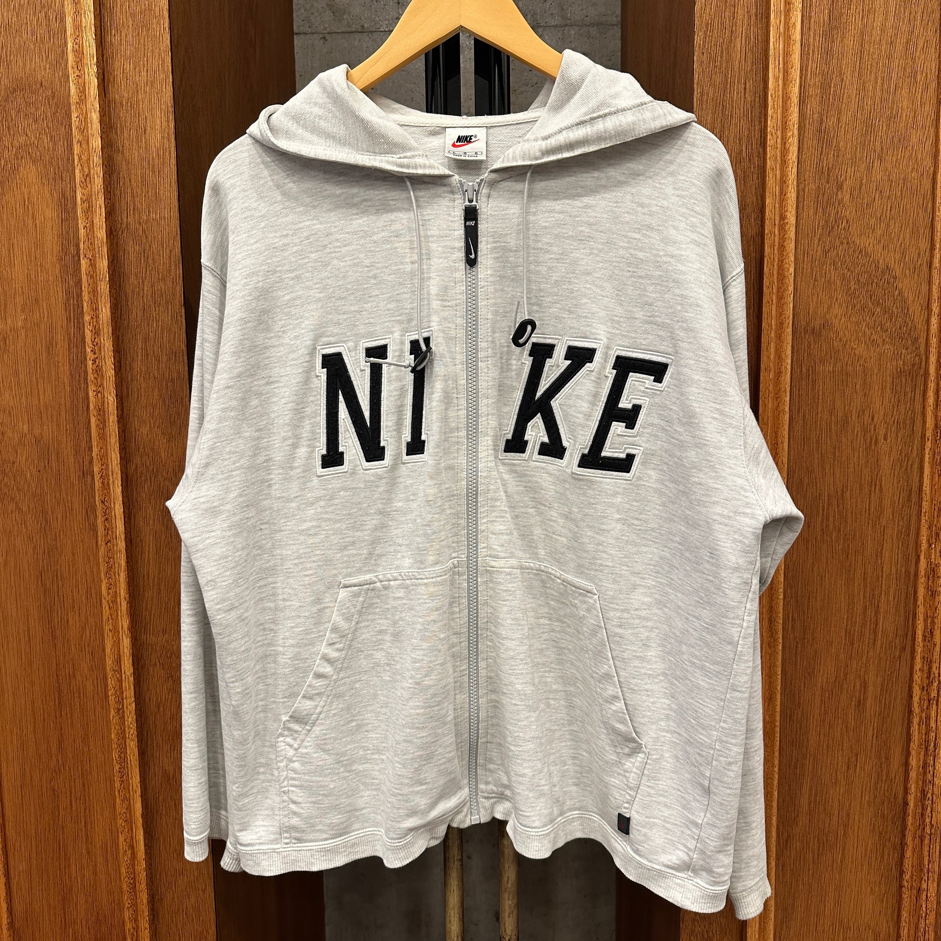 OLD NIKE LOGO GRAY F/Z PARKA ⑧ | safarionline