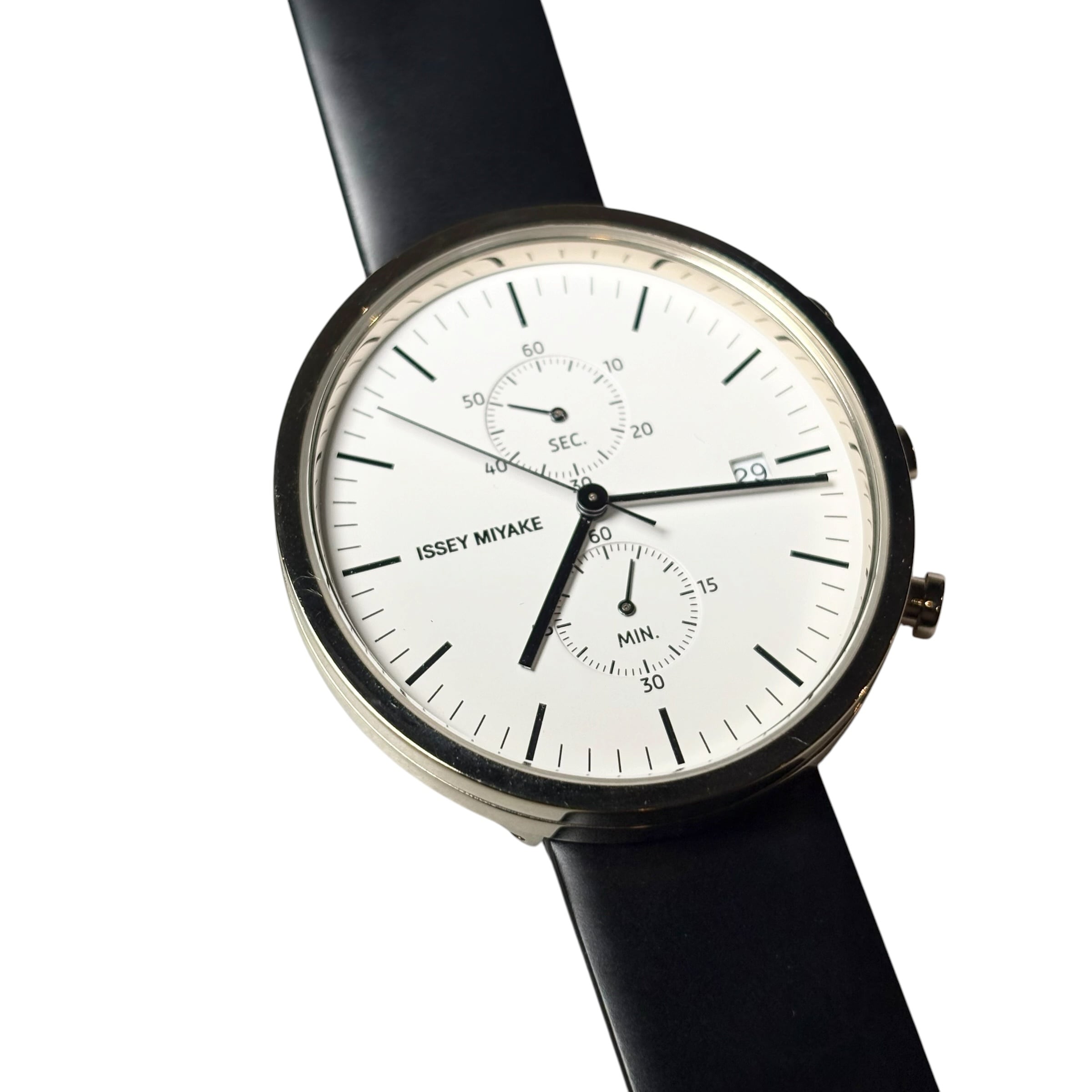 ISSEY MIYAKE quartz chronograph watch “ELLIPSE” | NOIR ONLINE