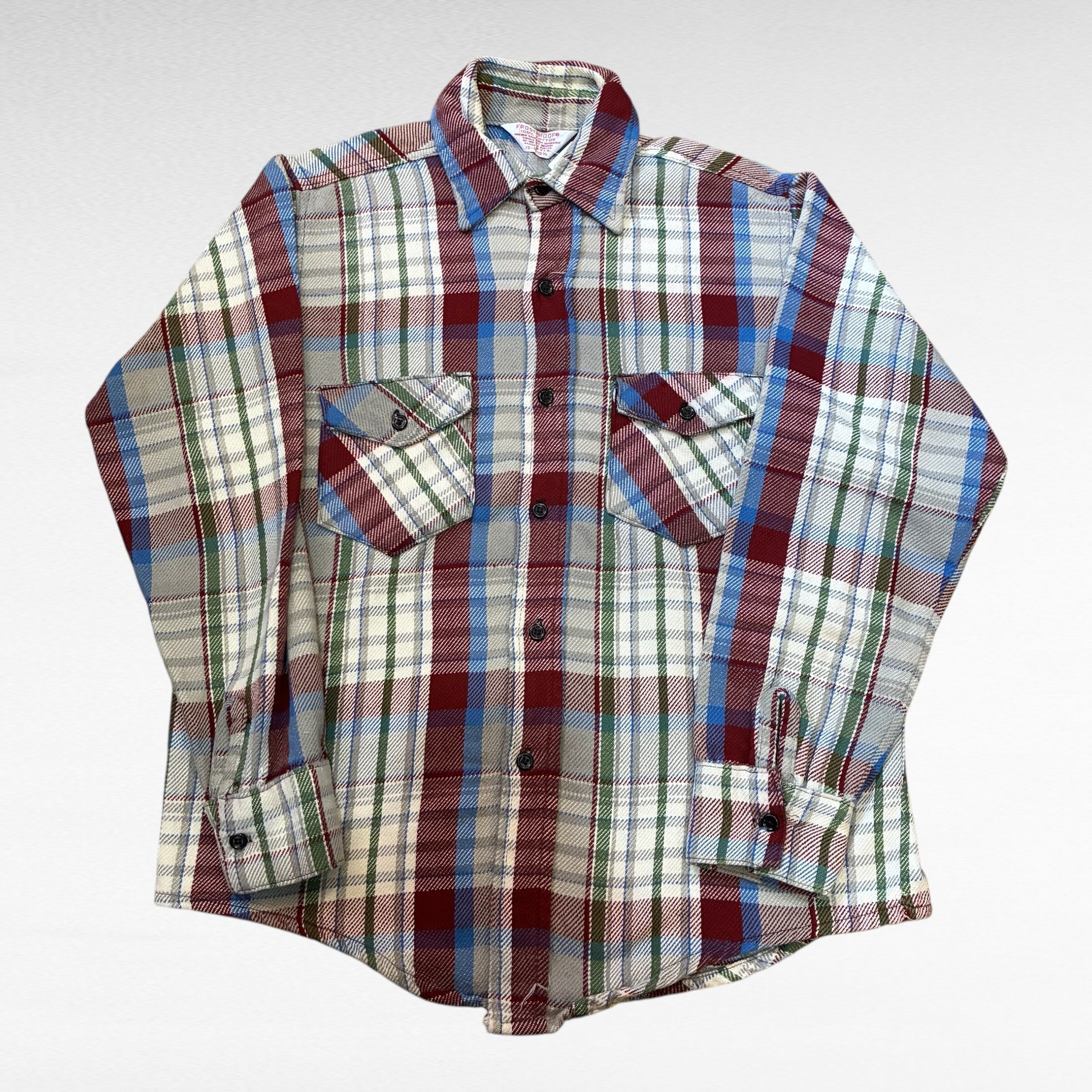 80s FROSTPROOF check flannel shirts | 仙台 古着屋 ShuShuBell
