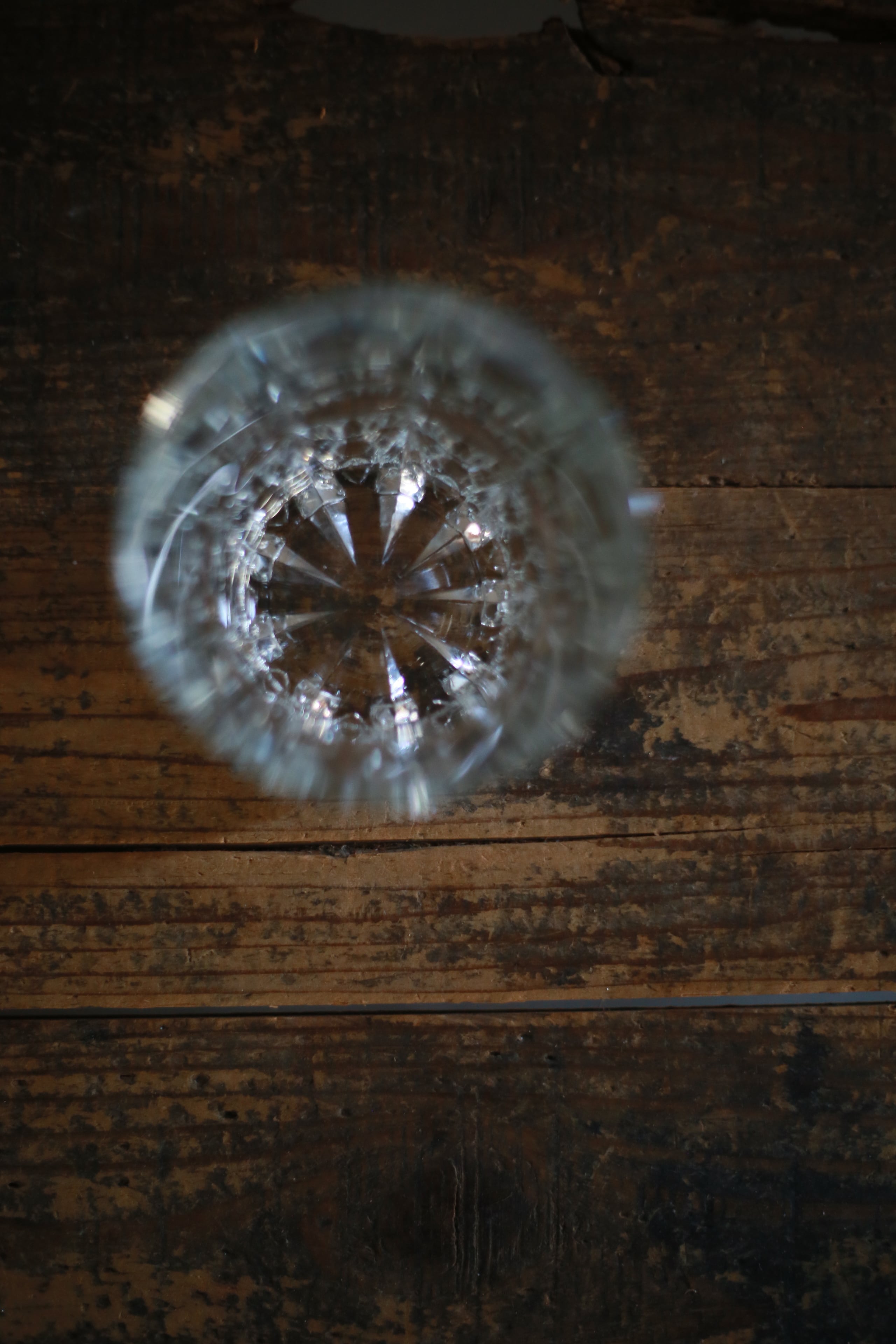 古いベルギーのロックグラス