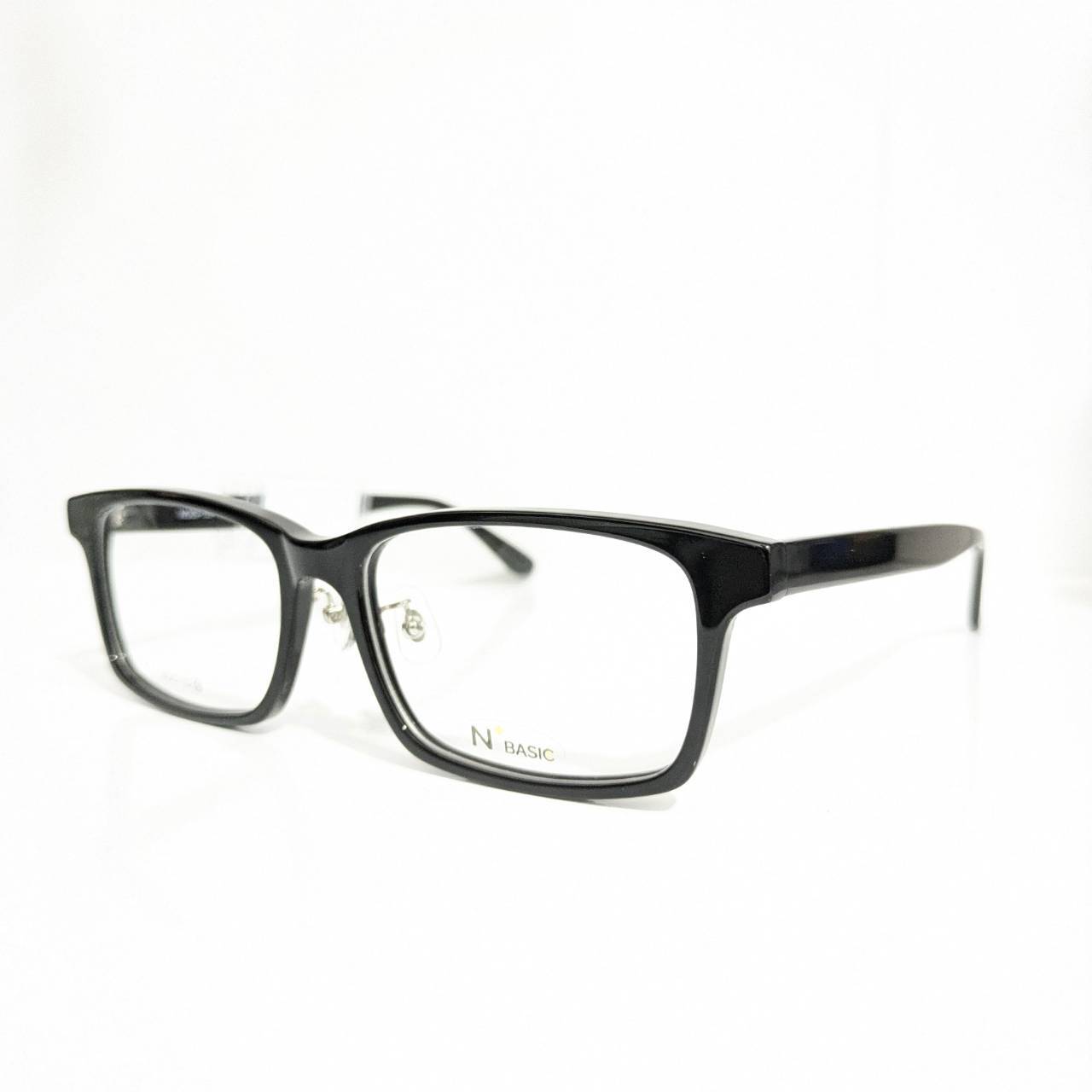 【N+BASIC】スクエアセルフレーム ブラック