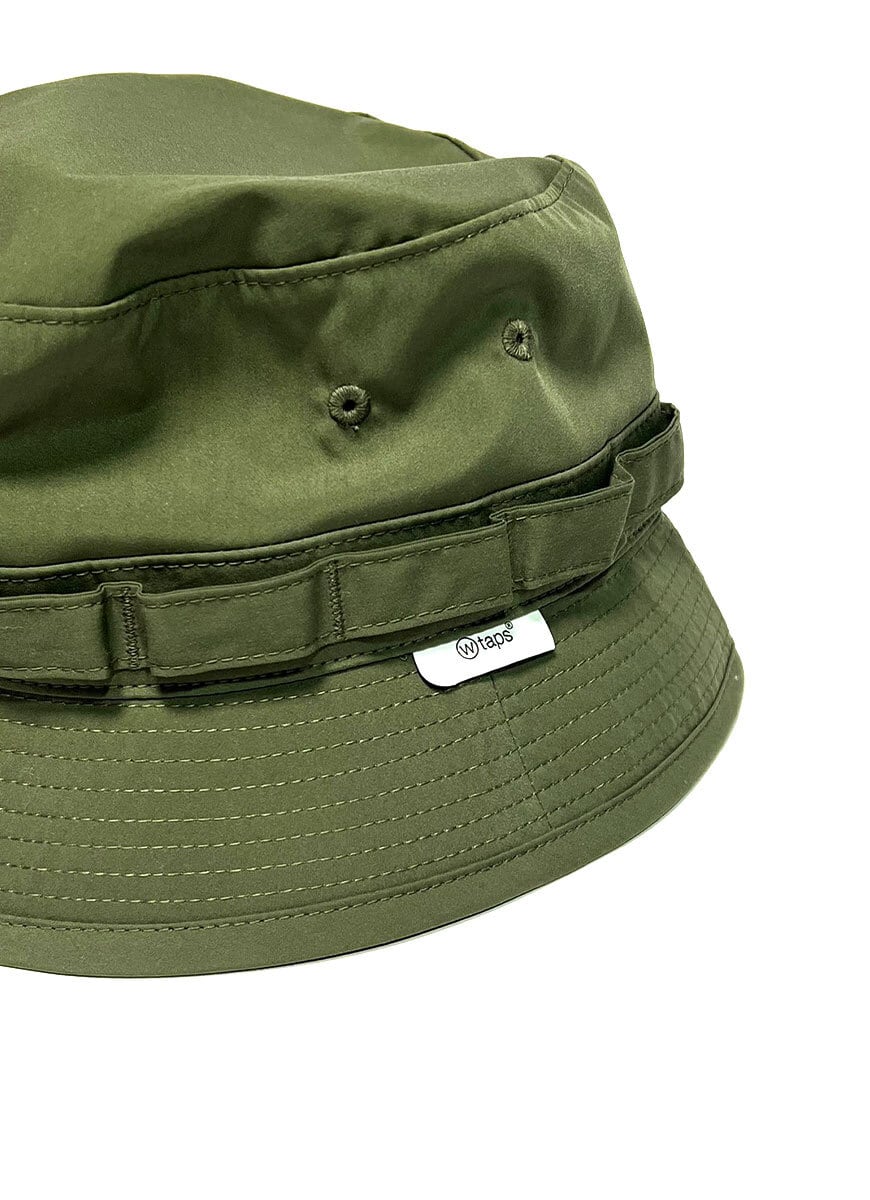 WTAPS JUNGLE 02 / HAT / POLY. WEATHER. FORTLESS Olive drab 【 完売