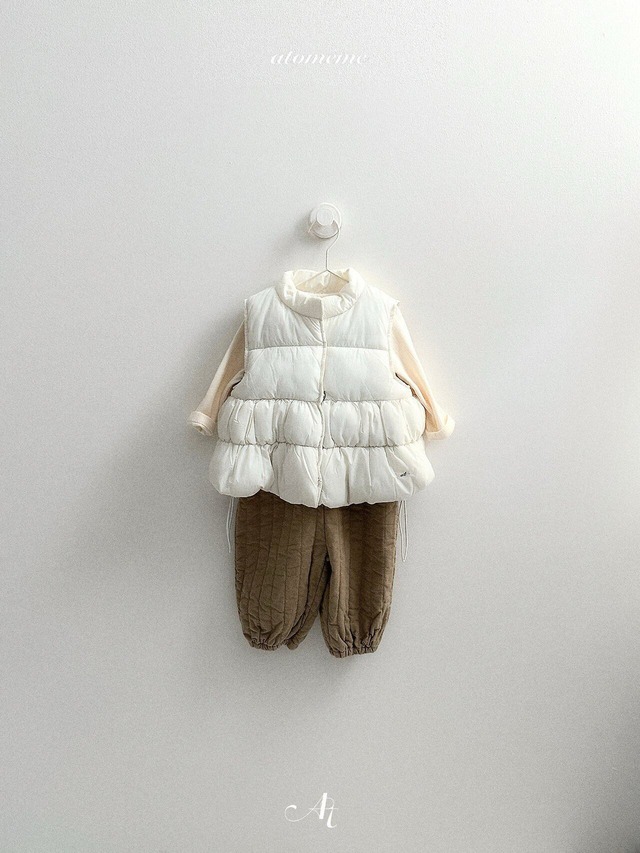 予約⌇atomeme/ Pongle padded vest