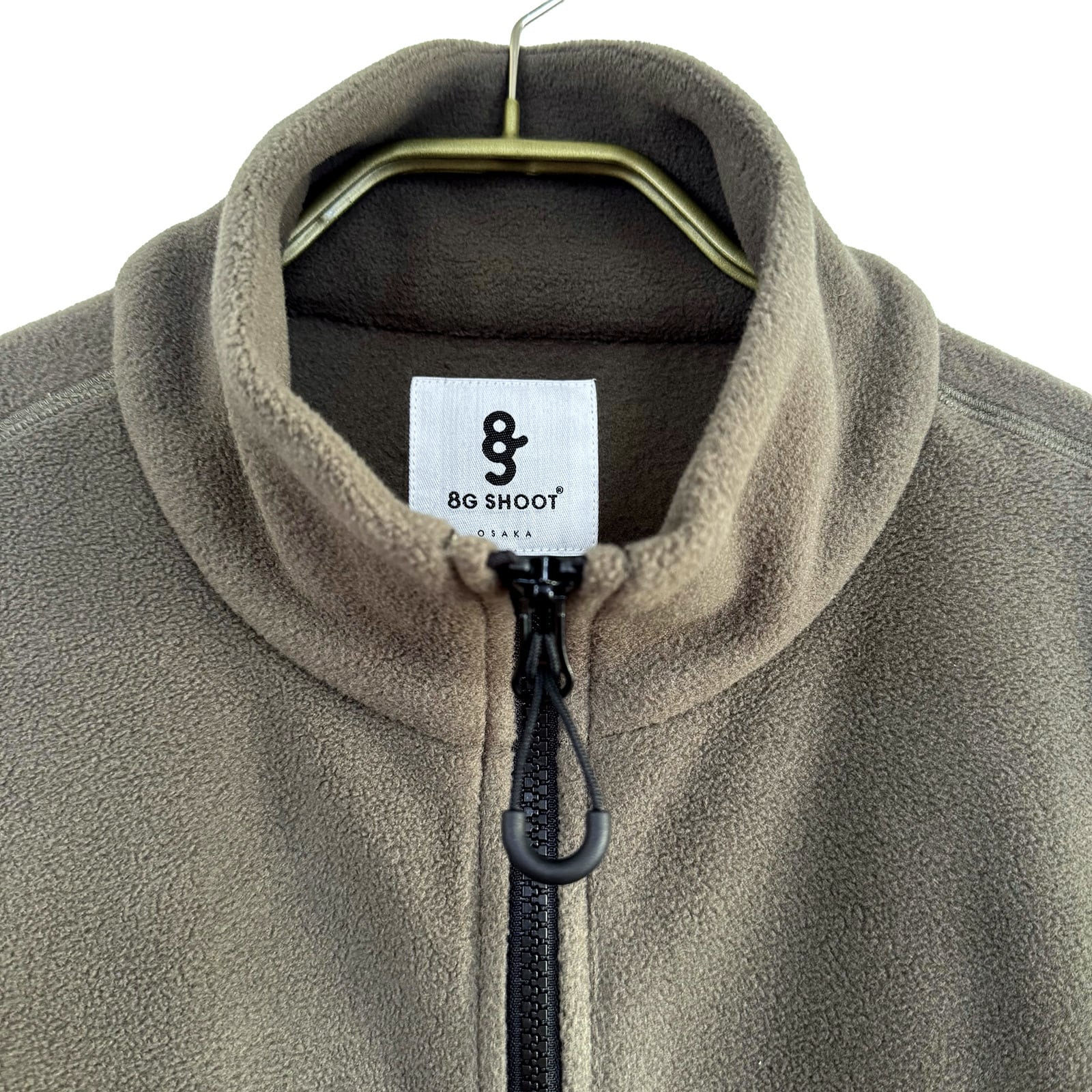 8G FLEECE JACKET -KHAKI BROWN- | 8G SHOOT WEBSTORE