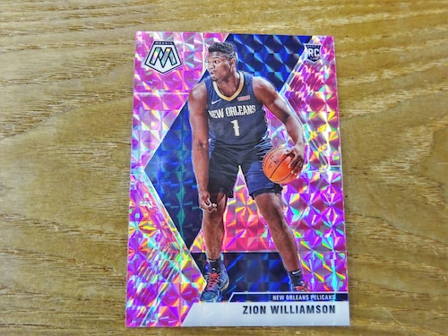 ザイオン・ウィリアムソン RC PRIZM 2019-20 PANINI MOSAIC