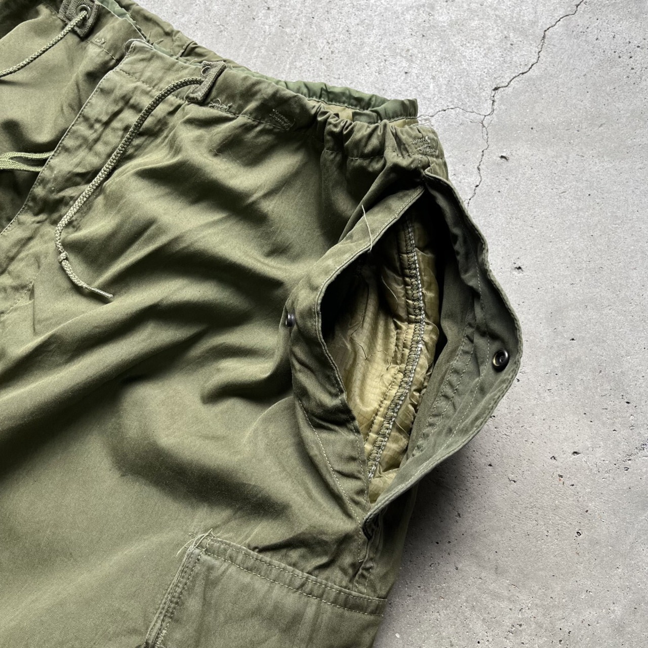 50年代 米軍実品 U.S.ARMY M-51 オーバーパンツ ライナー付き 表記 
