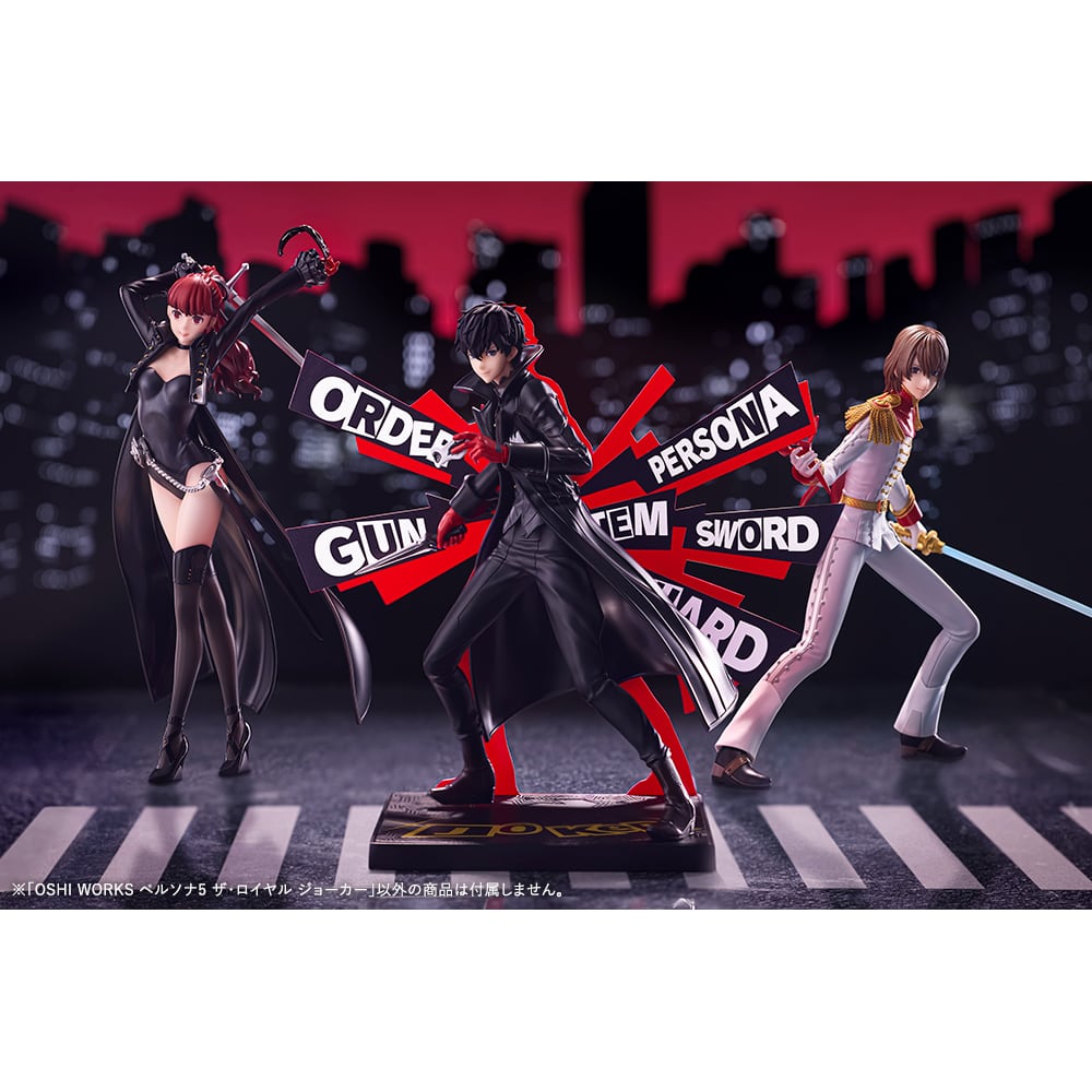 ペルソナ5 ザ・ロイヤル OSHI WORKS ジョーカー PVC塗装済み完成品