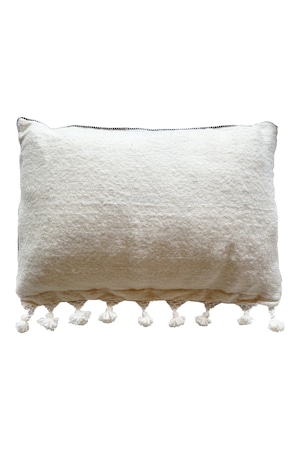 petit pompom cushion cover