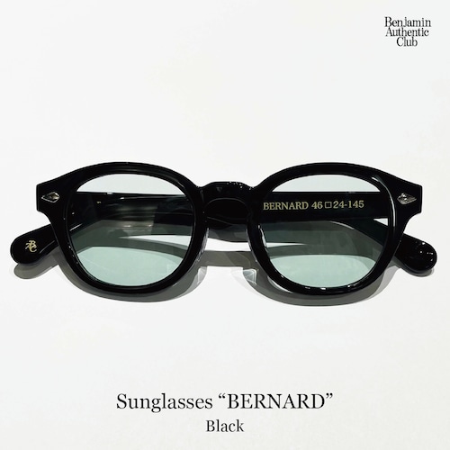 抽選販売 Benjamin Authentic Club Sunglasses "BERNARD" Black ケースなし 抽選販売 Benjamin Authentic Club Sunglasses "BERNARD" Black ケースなし