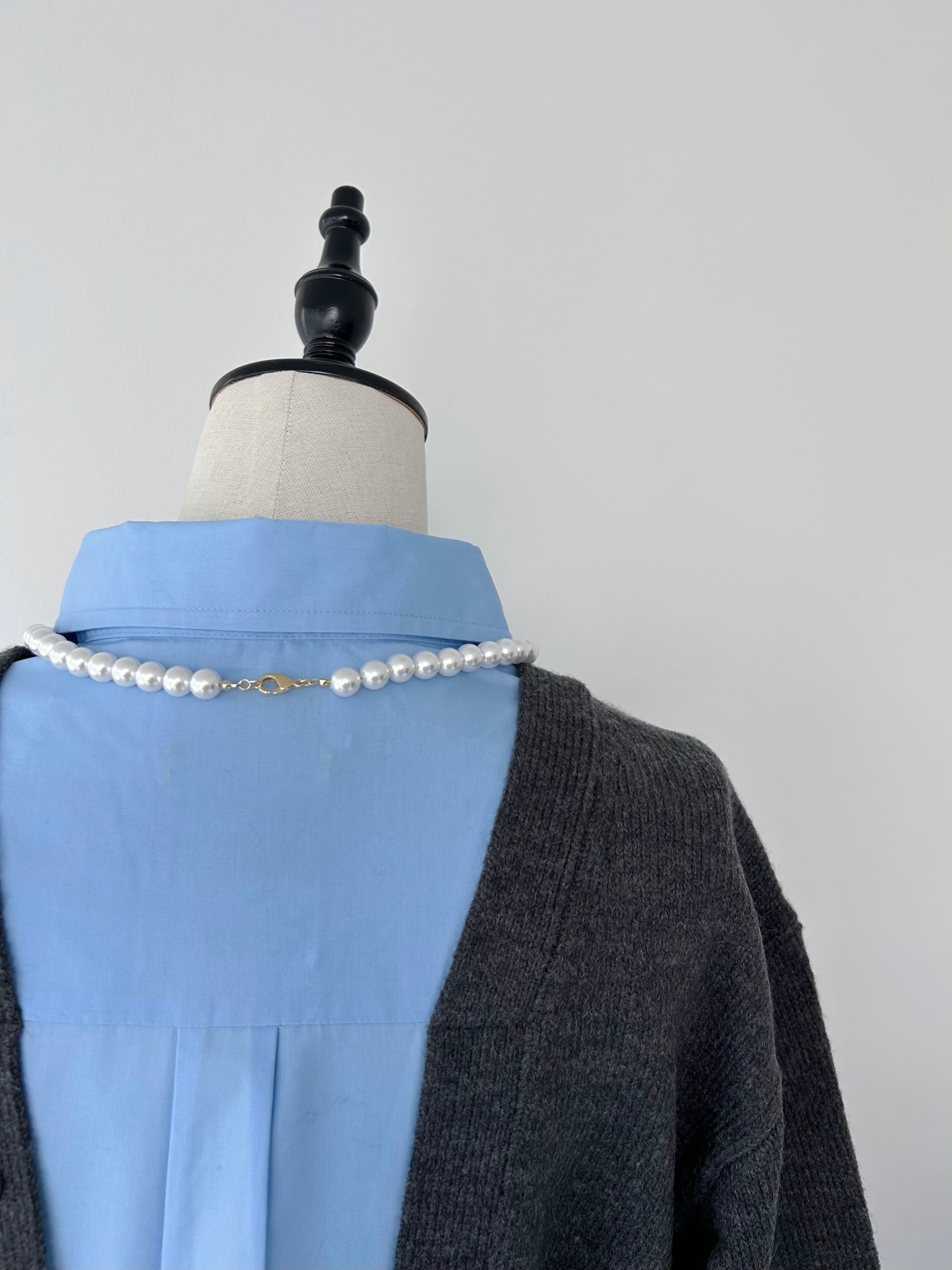 MUVEIL ミュベール シャツレイヤードプルオーバー muveil シャツレイヤードプルオーバー - メルカリ