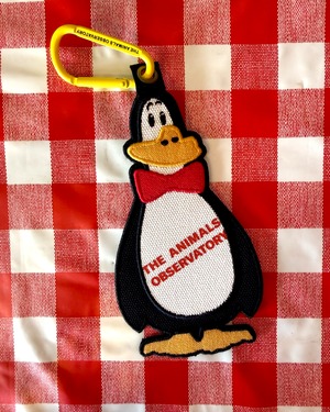 【THE ANIMALS OBSERVATORY GOODS】BLACK PLAICE PINGUIN KEY CHAIN