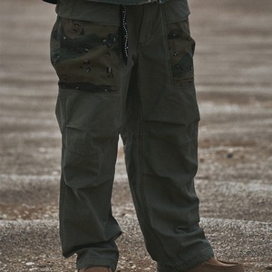 ミリタリーカモフラージュ カーゴパンツ N3436