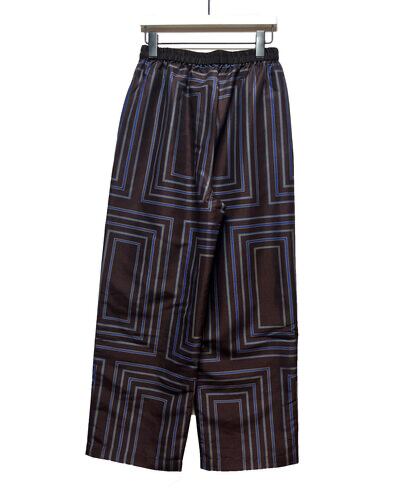 【CHIGNON】3454-026MK オリジナルスクエアパネル柄パンツ